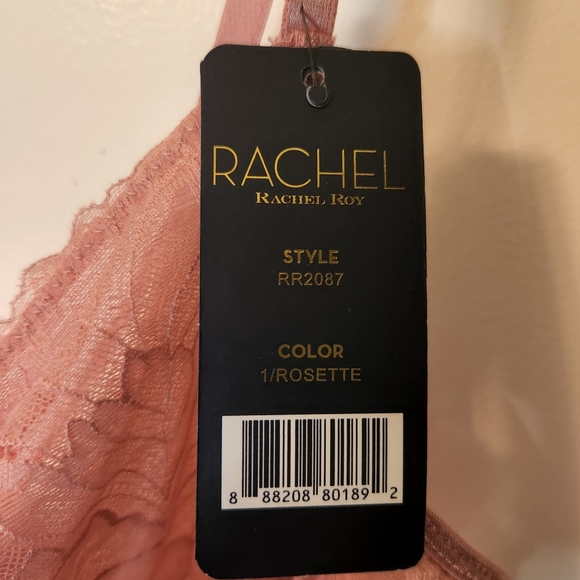 NWT Rachel Roy Underwired Teddy slip chemise Lingerie w/ Lace Details Size XL - Picture 2 of 5